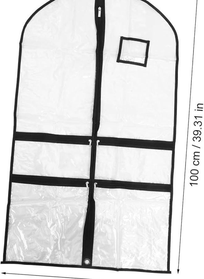 حقيبة تخزين زي الرقص من PVC من Ciieeo، غطاء ملابس مضاد للغبار للأطفال للسفر - Image 4